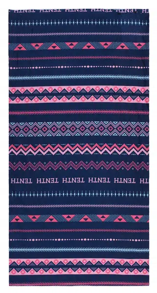 Husky Printemp UNI, pink triangle stripes multifunkční šátek
