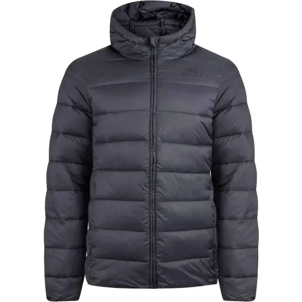 Kappa LOGO FESTIMO Pánská zimní bunda, tmavě šedá, velikost XXL