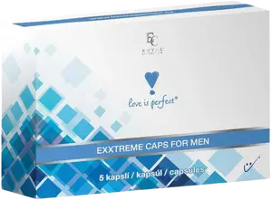 LOVE IS PERFECT Afrodiziakální kapsle pro muže 5 ks