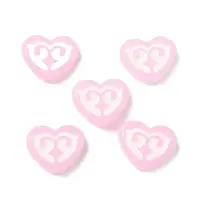 Dyed & Heated Baking Painted Glass Beads