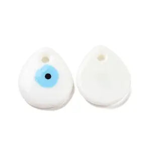 Handmade Lampwork Evil Eye Pendants