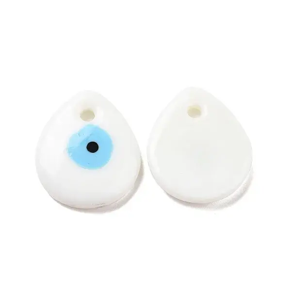 Handmade Lampwork Evil Eye Pendants