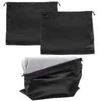 2Pcs Polyester Satin Pouches