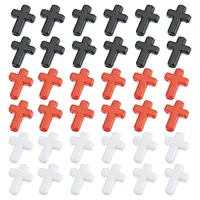 300Pcs 3 Colors Opaque Acrylic Beads