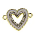 Alloy Enamel Connector Charms
