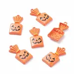 Halloween Alloy Enamel Pendants