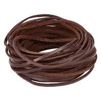Flat Leather Jewelry Cord
