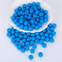 Round Silicone Focal Beads