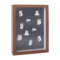 Rectangle Wooden Presentation Boxes for Badge Storage and Display