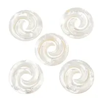 Natural White Shell Cabochons