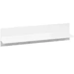 Polička Lumens 120 cm, bílá / beton