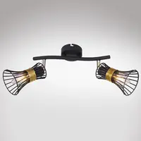 Svítidlo 54814-2 DRUT CIERNA-ZLATA LS2