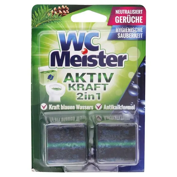 Wc Meister kostka do WC nádoby Lesní vůně 2 ks