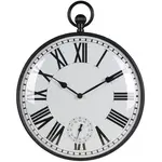 Nástěnné hodiny Oldie 30x33cm černé