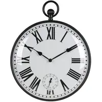 Nástěnné hodiny Oldie 30x33cm černé