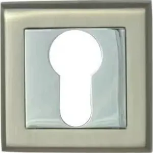 Rozeta E8 VL nikel/satén