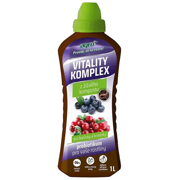 Agro vitality komplex borůvka a brusinky 1 l