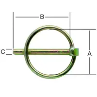 Zaisťovacia závlačka  10 mm 2 ks