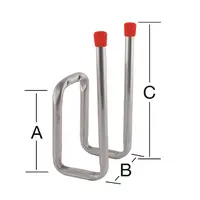 Závesný Hák Dvojitý ˝U˝120x90x400