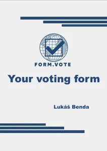 FORM.VOTE  Your voting form - Lukáš Benda