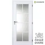 Interiérové dveře Elida Sklo Bílé 80P