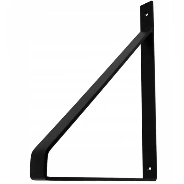 Konzola pod polici Gino 30x22 cm černá matná