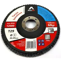 Lamelový brúsny kotúč na kov 125 mm P60