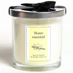 Vonná sviečka White Musk&Warm Vanilla 8x9 cm