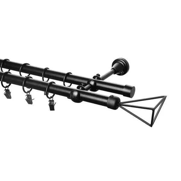 Garniž II Fi 19 Čierny Mat 160cm Space