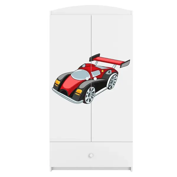 Skříň Babydreams bílá - Auto