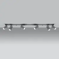 Svítidlo Oregon 6 černá A-454