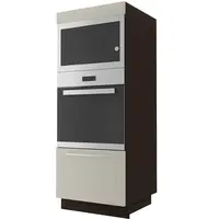 Kuchynská skrinka D5ae/60/154 Quantum vanilla mat/lava