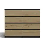 Komoda 120cm 8S M8 Malwa AntracitArtisan