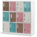 Skriňa OLA kovová pastelová/viacfarebná