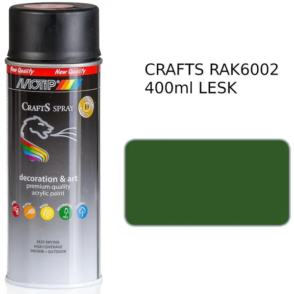 Crafts Zelená  Ral 6002 400 ml 103537