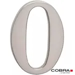 Cislo 3D nikl matny 0