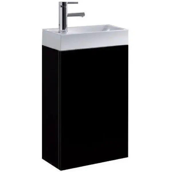 Skříňka s umyvadlem Small 40 černý