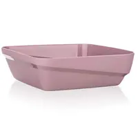 Salátová miska hranatá Culinaria 1.9L růžová