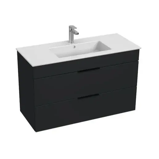 Jika Cube kúpeľňová skrinka s umývadlom 100x43x62,2 cm antracit mat H4536521763521