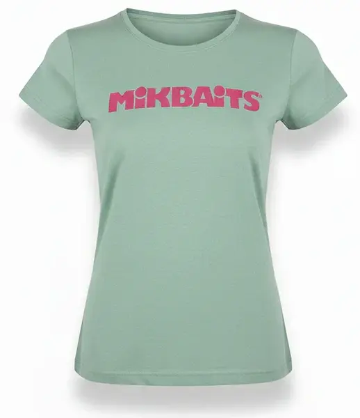 Mikbaits tričko ladies team sage green - xl