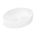 Hansgrohe Xuniva D umývadlo na dosku 55x40 cm bez otvoru pre batériu, bez prepadu 60165450