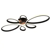 Trio Fly stropné svetlo čierna 645619132 TR645619132