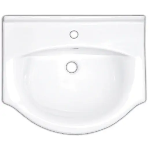 Nábytkové umývadlo Naturel Pre 61x51 cm otvor pre batériu uprostred HA5660