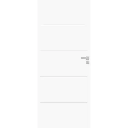 Interiérové dvere Naturel Latino ľavé 60 cm biele LATINO2060L