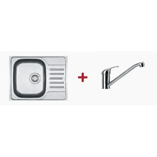 Set drezu a batérie Franke 61x49 cm nerez SETFR1