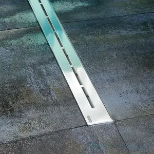 Ravak Runway sprchový žľab 30 cm nerez lesk lines x01418 OZRUNWAY300NRZ