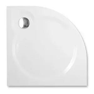 Roth Tahiti-M sprchová vanička štvrťkruhová 80x80 cm liaty mramor 8000064