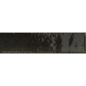 Obklad Ragno Look nero 6x24 cm lesk R8FN