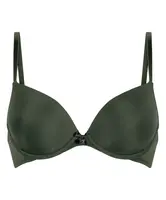 Hunkemöller Podprsenka  tmavozelená