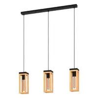 Závesné osvetlenie Eglo NAFFERTON čierna 43744